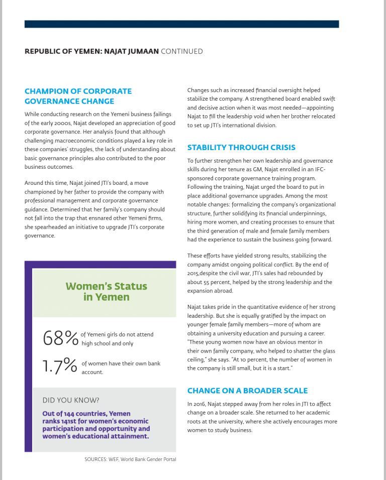 An international award was won by Dr. Najat Jamaan, one of the 20 most important businesswomen in the world